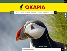 Tablet Screenshot of okapia.de